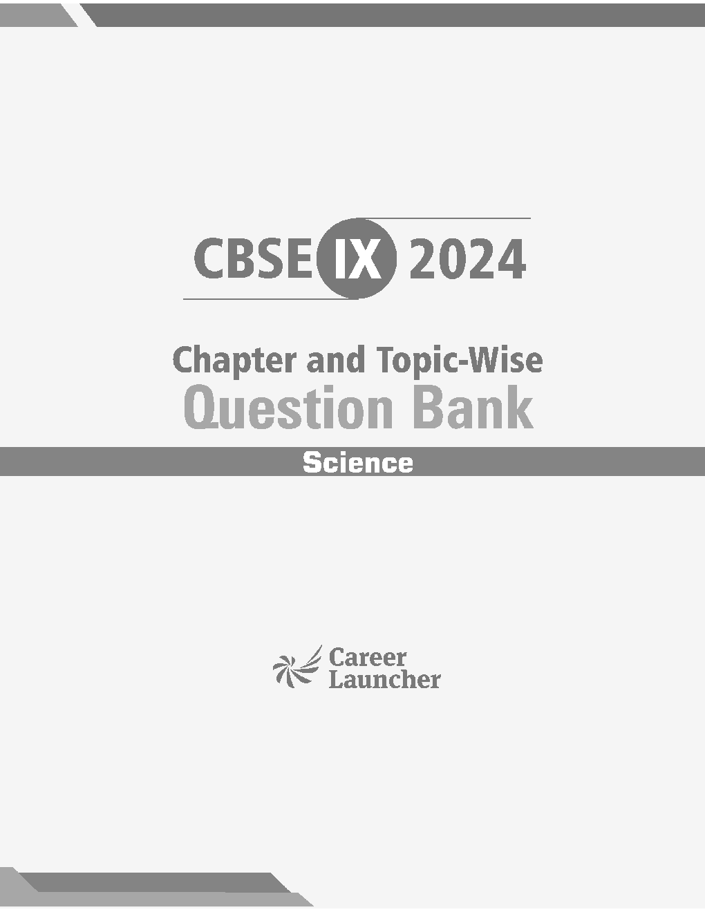 CBSE Class IX 2024 Science - Chapter & Topic–wise Question Bank - Page 4