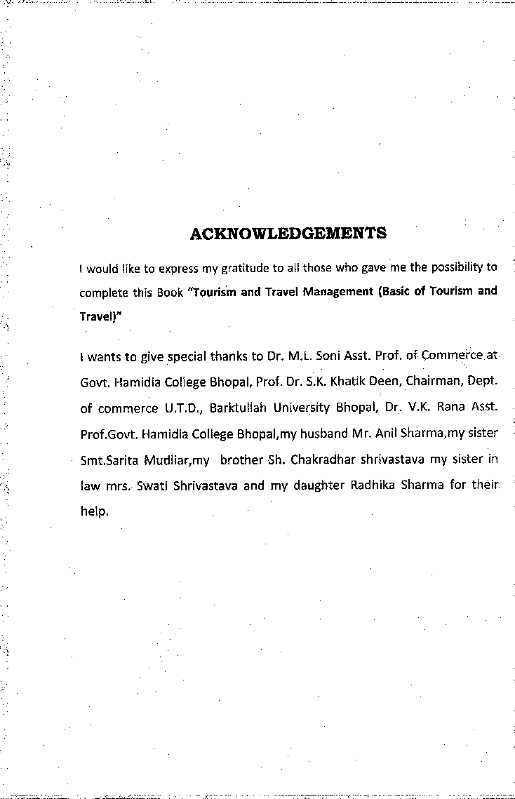 Tourism And Travel Management - Page 5