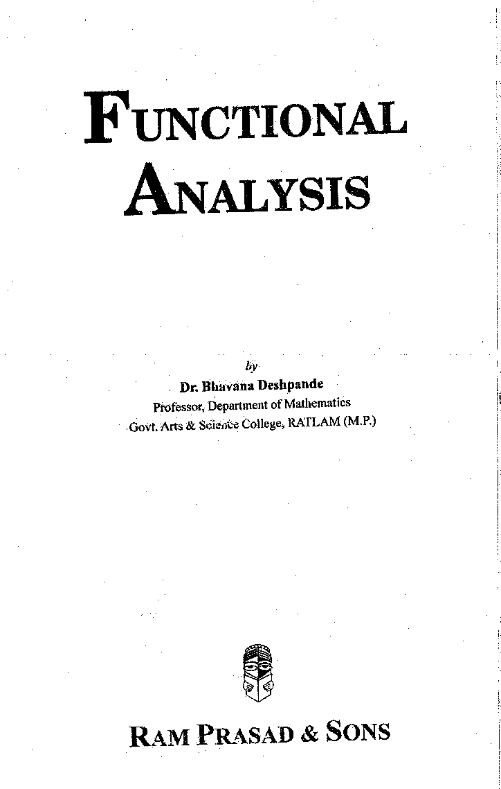 Functional Analysis - Page 4