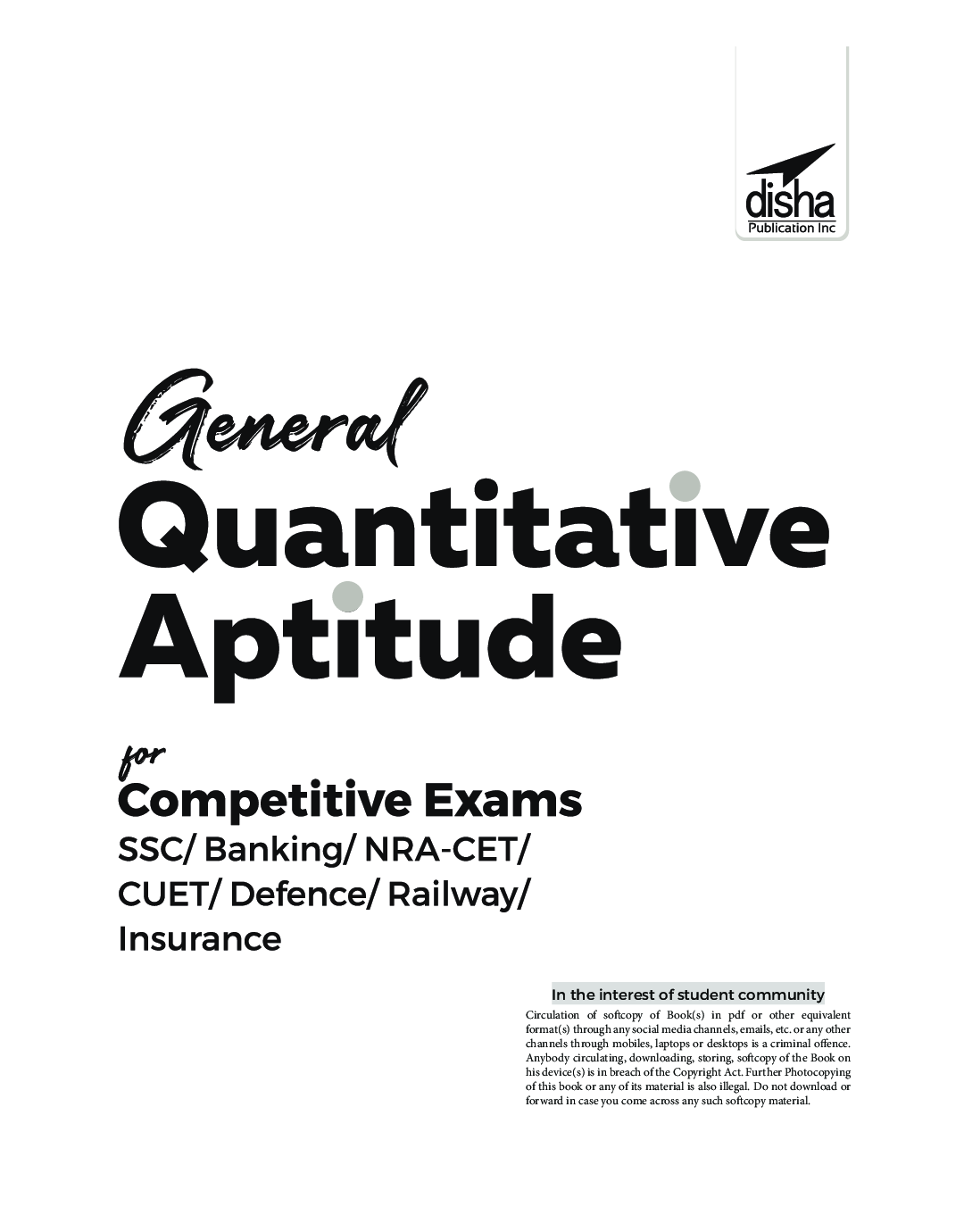 General Quantitative Aptitude for Competitive Exams SSC/ Banking/ NRA CET/ CUET/ Defence/ Railway/ Insurance - Page 2