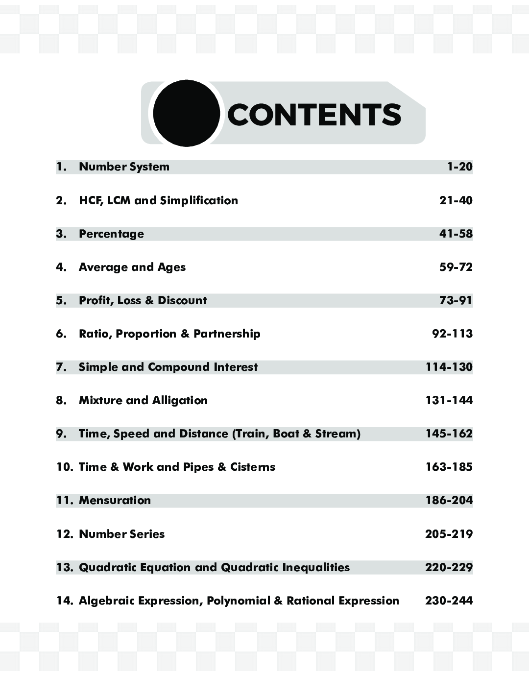 General Quantitative Aptitude for Competitive Exams SSC/ Banking/ NRA CET/ CUET/ Defence/ Railway/ Insurance - Page 4