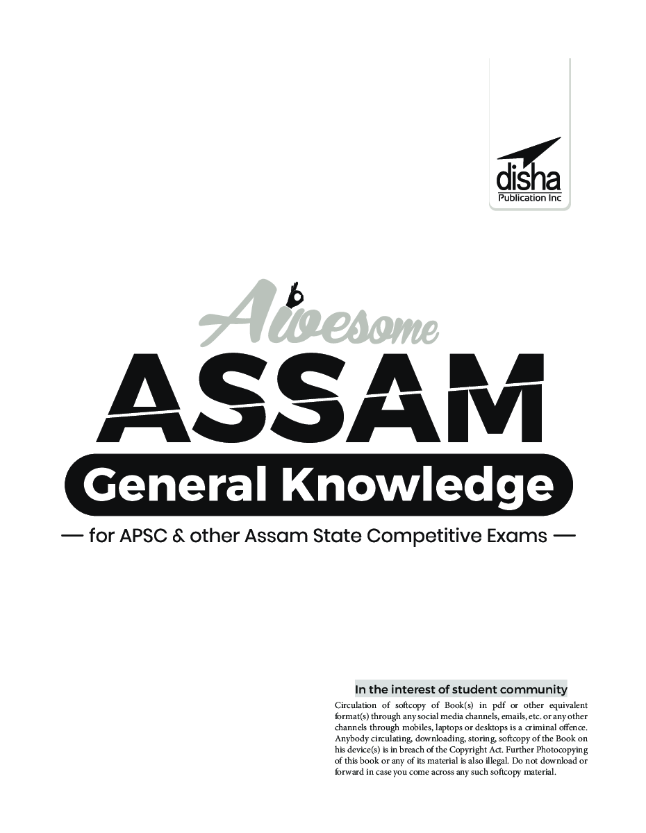 Awesome ASSAM - General Knowledge for APSC & other State Competitive Exams - Page 2
