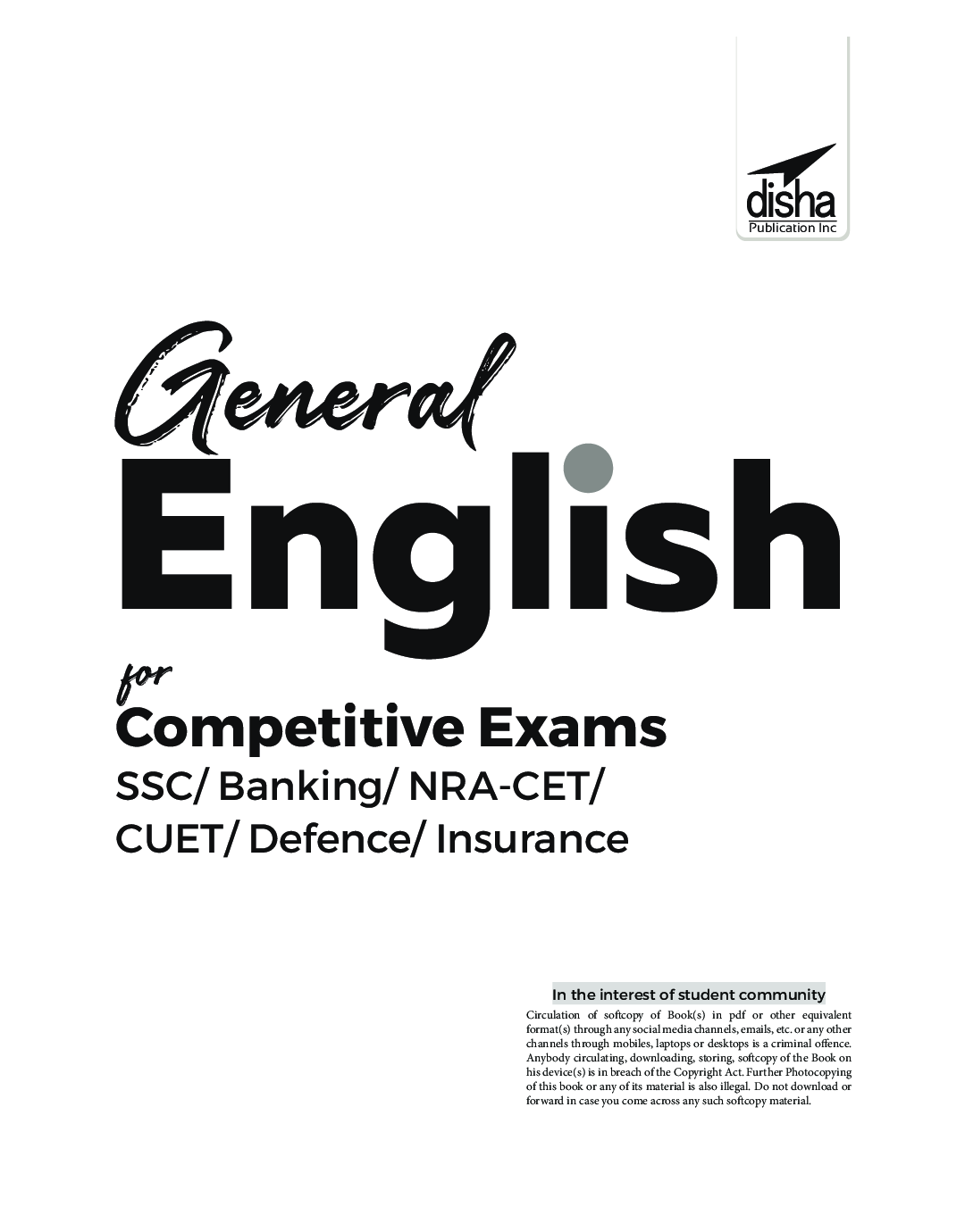 General English for Competitive Exams - SSC/ Banking/ NRA CET/ CUET/ Defence/ Insurance - Page 2