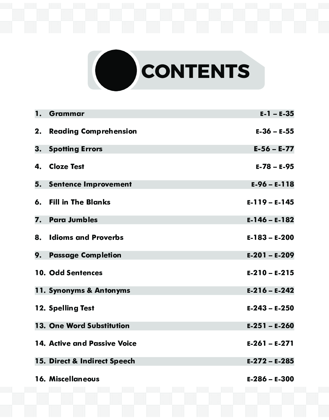 General English for Competitive Exams - SSC/ Banking/ NRA CET/ CUET/ Defence/ Insurance - Page 4