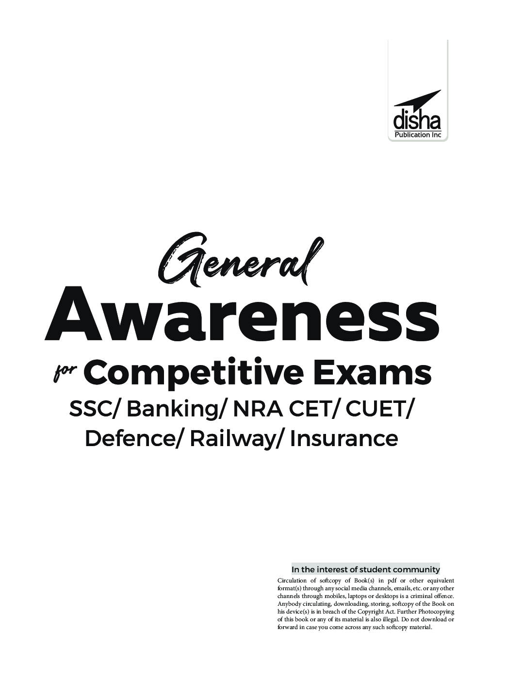 General Awareness for Competitive Exams - SSC/ Banking/ NRA CET/ CUET/ Defence/ Railway/ Insurance - Page 2