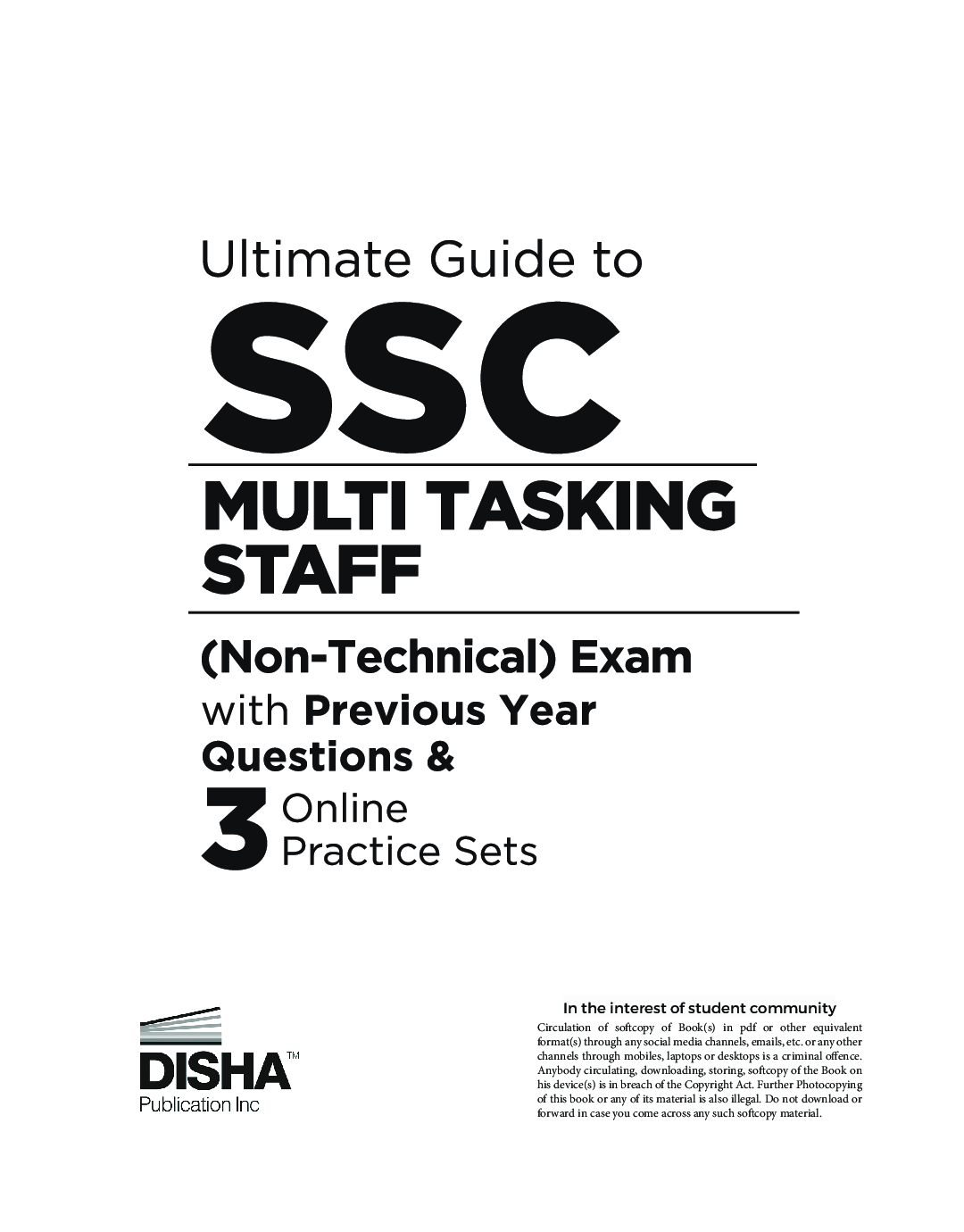 Ultimate Guide to SSC Multi Tasking Staff (Non-Technical) Exam with Previous Year Questions & 3 Online Practice Sets | Staff Selection Commission | PYQ | - Page 2
