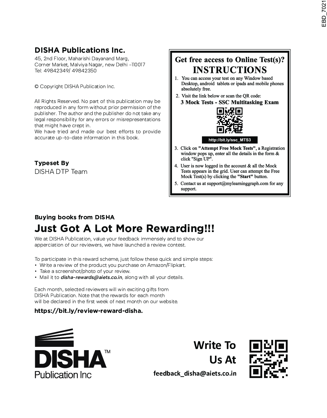 Ultimate Guide to SSC Multi Tasking Staff (Non-Technical) Exam with Previous Year Questions & 3 Online Practice Sets | Staff Selection Commission | PYQ | - Page 3