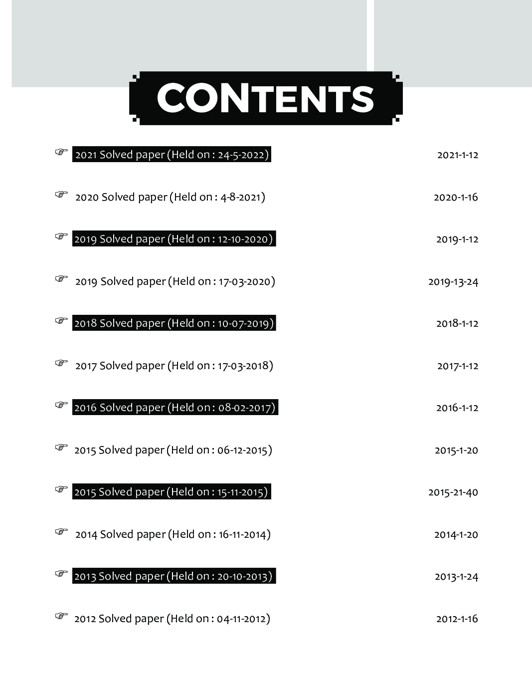 12 Year-wise SSC - CHSL (10+2) Tier I Previous Year Solved Papers (2022 - 12) | Combined Higher Secondary Level | Staff Selection Comission | PYQ | Mock Test - Page 4