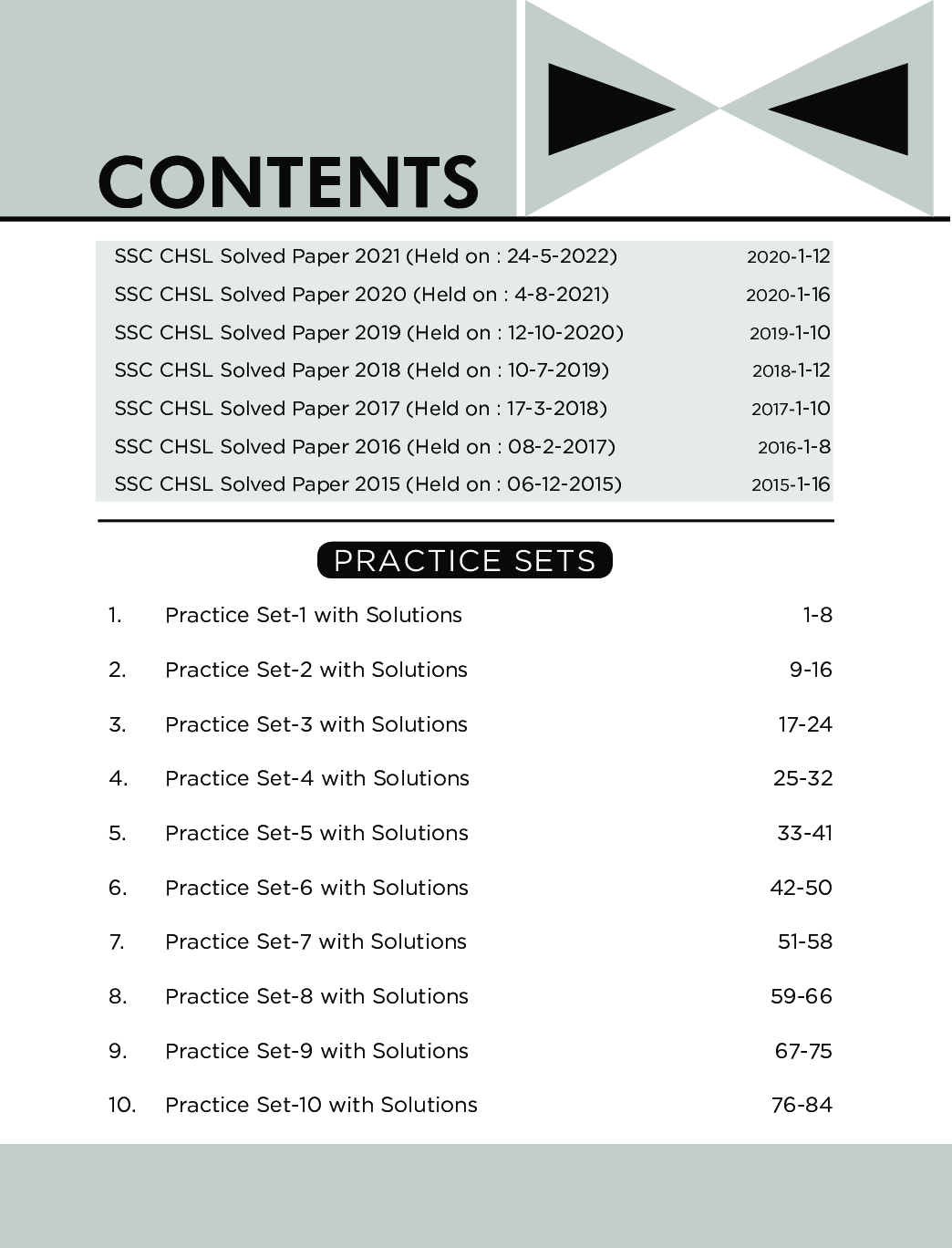 Target SSC CHSL (10 + 2) 2023 Exam - 7 Previous Year Solved Papers & 20 Practice Sets with 3 Online Tests | Combined Higher Secondary Level | Staff Selection Comission | PYQ | Mock Test - Page 4