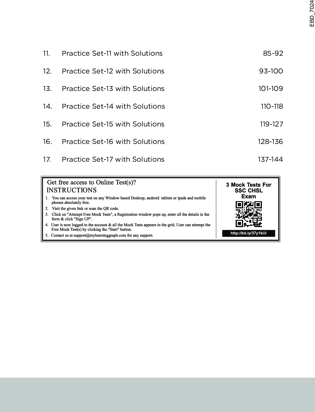 Target SSC CHSL (10 + 2) 2023 Exam - 7 Previous Year Solved Papers & 20 Practice Sets with 3 Online Tests | Combined Higher Secondary Level | Staff Selection Comission | PYQ | Mock Test - Page 5