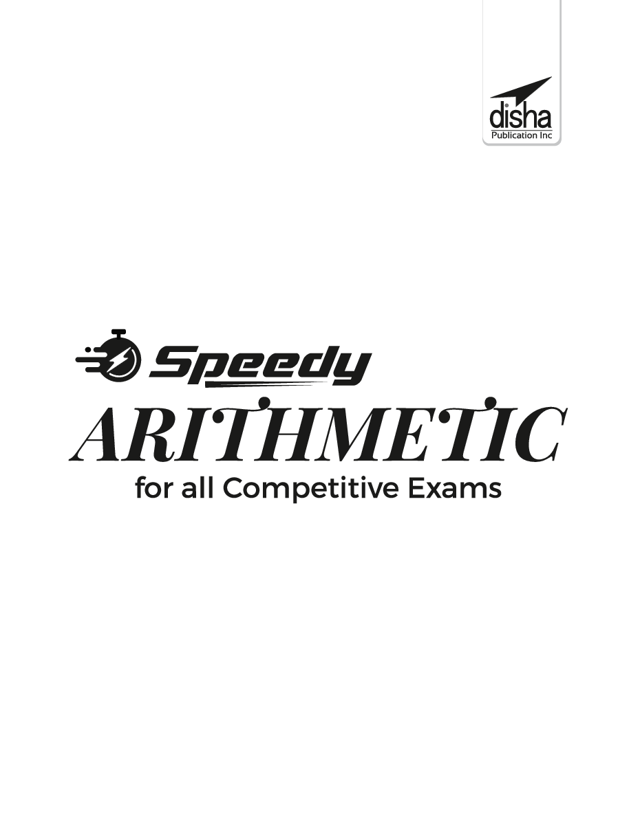 Speedy ARITHMETIC for All Competitive Exams - Page 2