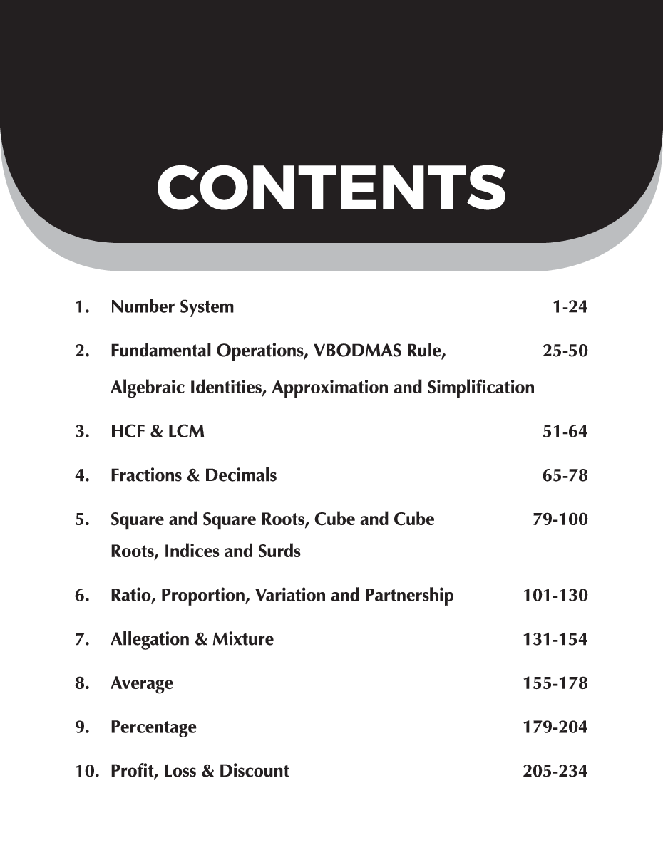 Speedy ARITHMETIC for All Competitive Exams - Page 4