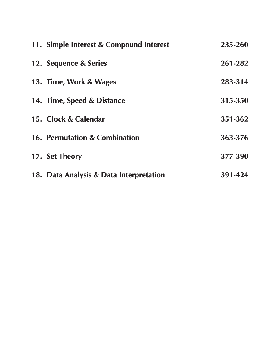 Speedy ARITHMETIC for All Competitive Exams - Page 5