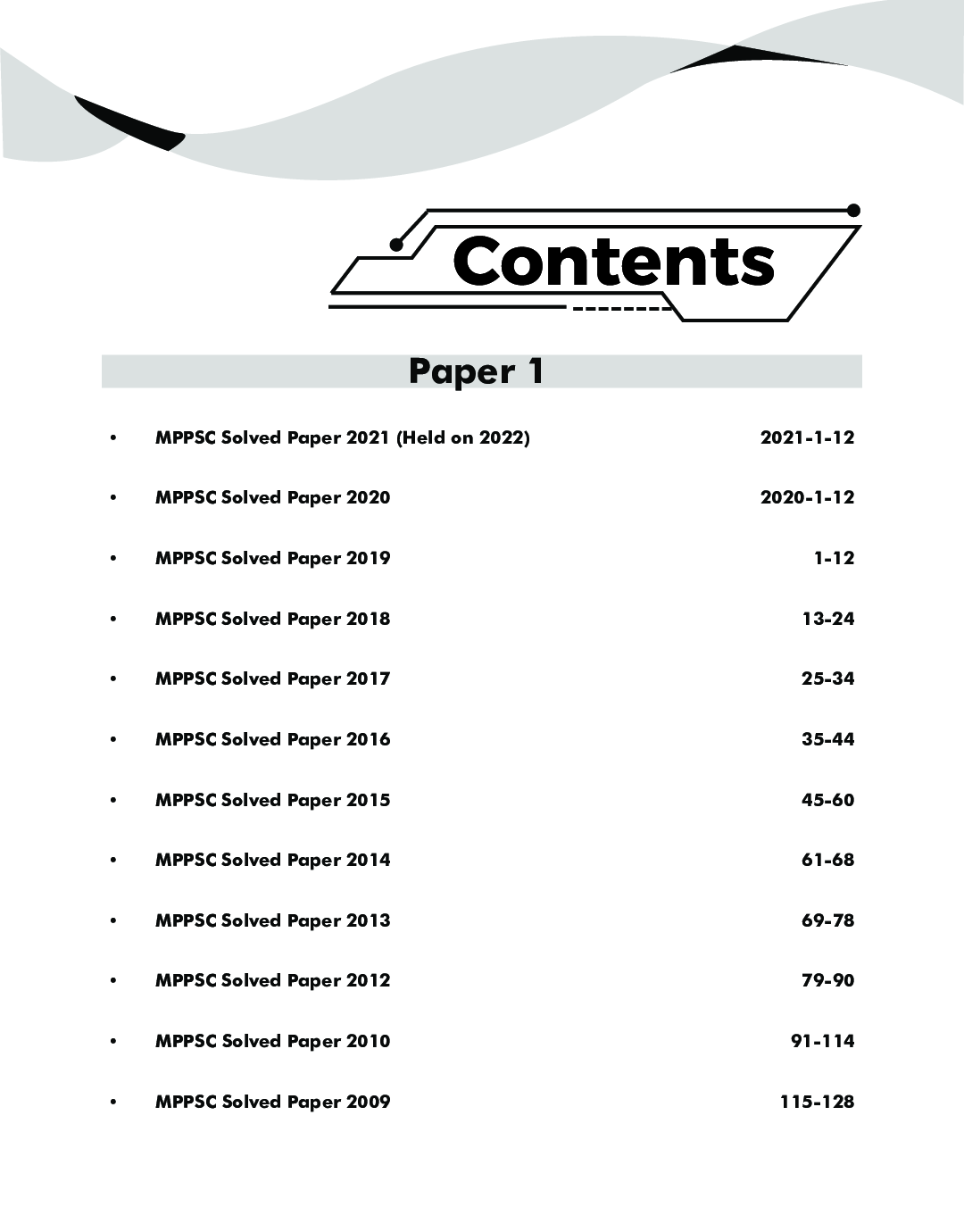 Errorless 17 Year-wise Madhya Pradesh MPPSC General Studies Prelims Solved Papers 1 ( 2022 - 2002) & 2 (2019 - 21) - Page 4