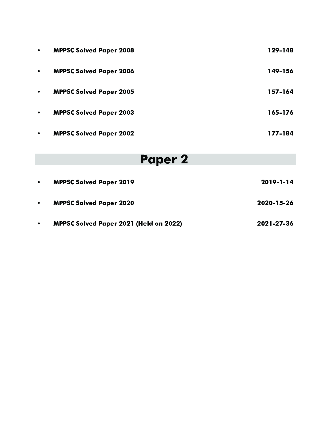 Errorless 17 Year-wise Madhya Pradesh MPPSC General Studies Prelims Solved Papers 1 ( 2022 - 2002) & 2 (2019 - 21) - Page 5