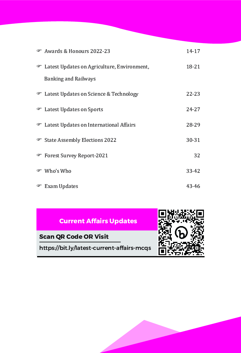 SMARTER General Knowledge & Current Affairs 2024 for Competitive Exams | One Liner Question Answer Format | UPSC, State PSC, SSC, Bank, Railways RRB, CDS, NDA, CUET | PYQs ka Nichod | - Page 5
