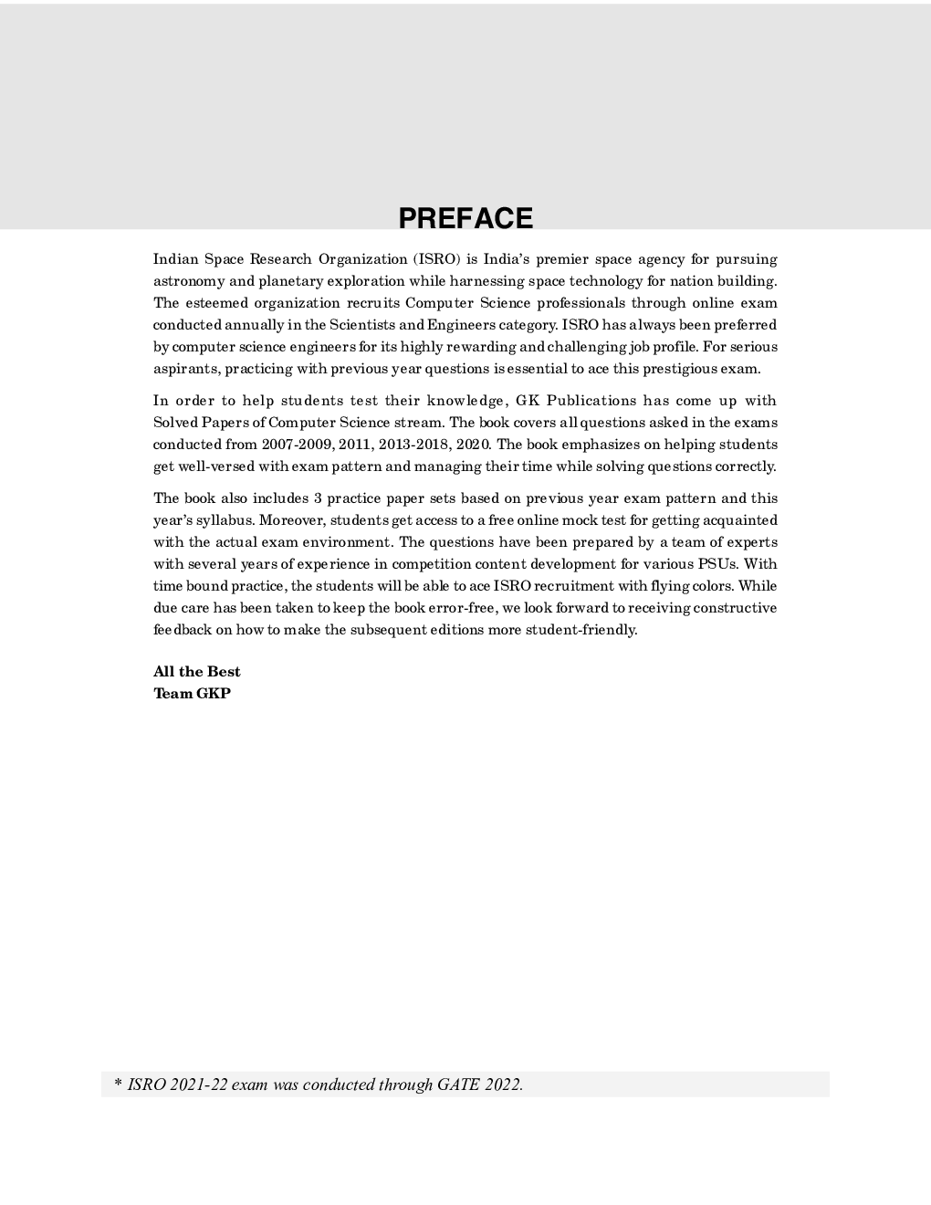 ISRO 2023 Computer Science Previous Years Solved Papers (Of Exams Held Between) 2007-2022 - Page 4