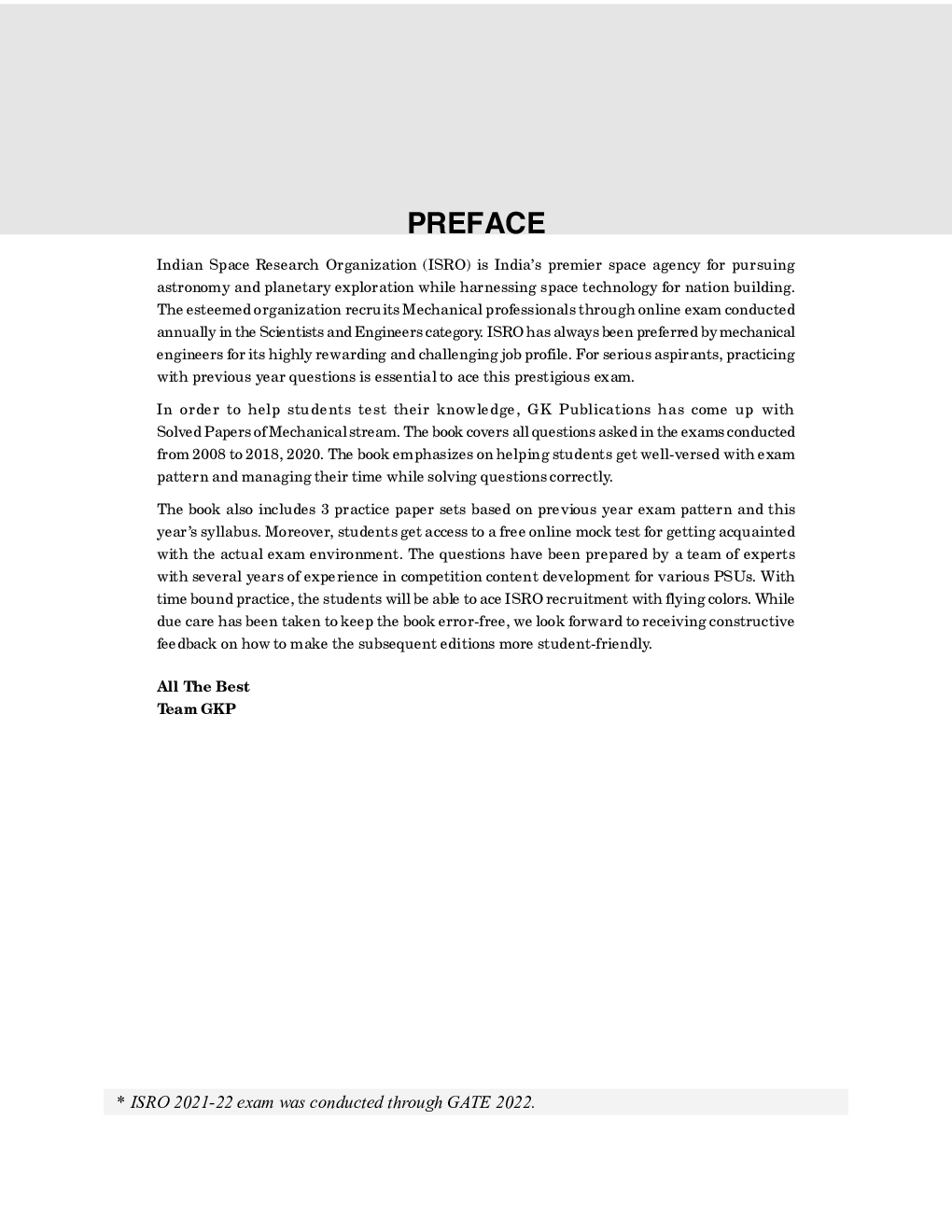 ISRO 2023 Mechanical Engineering Previous Years Solved Papers (Of Exams Held Between) 2008-2022 - Page 4