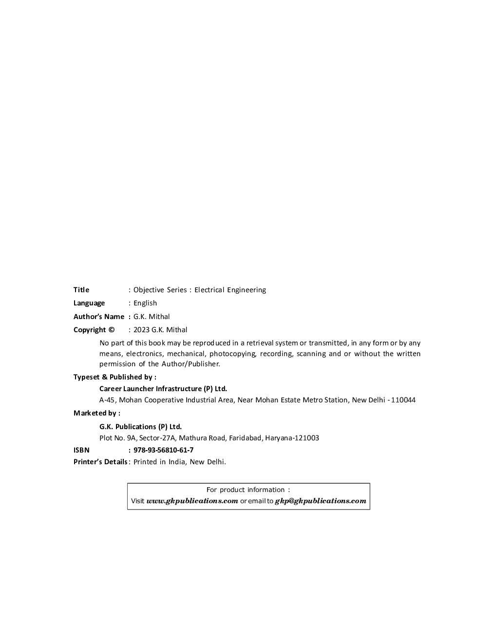 Objective Series 2024 Electrical Engineering - Page 3