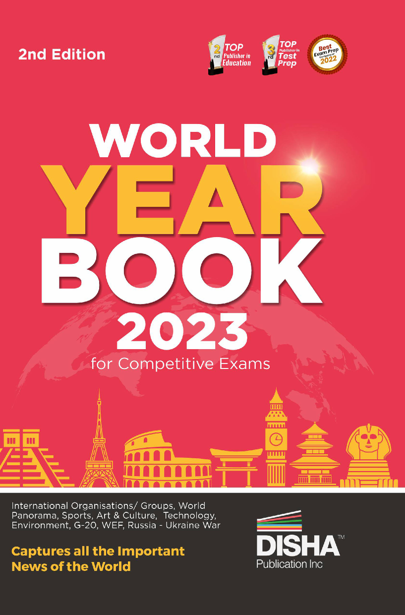 Disha's World Year Book 2023 for Competitive Exams - Page 1