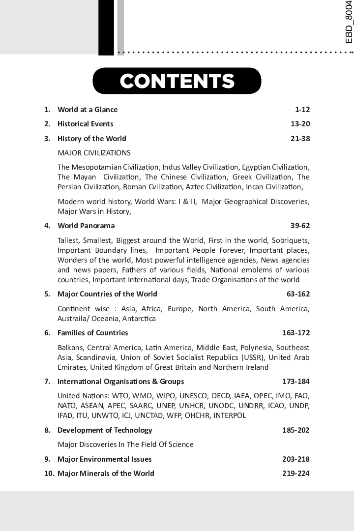 Disha's World Year Book 2023 for Competitive Exams - Page 5