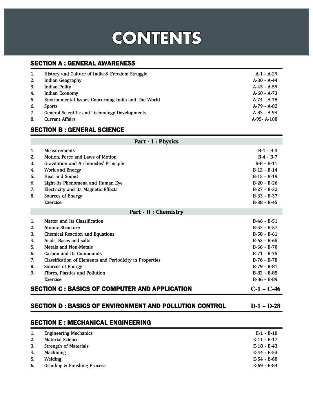 Guide to RRB Junior Engineer Stage II Mechanical & Allied Engineering 3rd Edition - Page 4