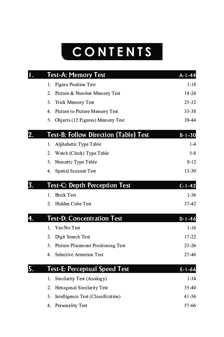 Railway Recruitment Board Psychological Aptitude Test Guide (RRB NTPC , ALP, METRO) - Page 4