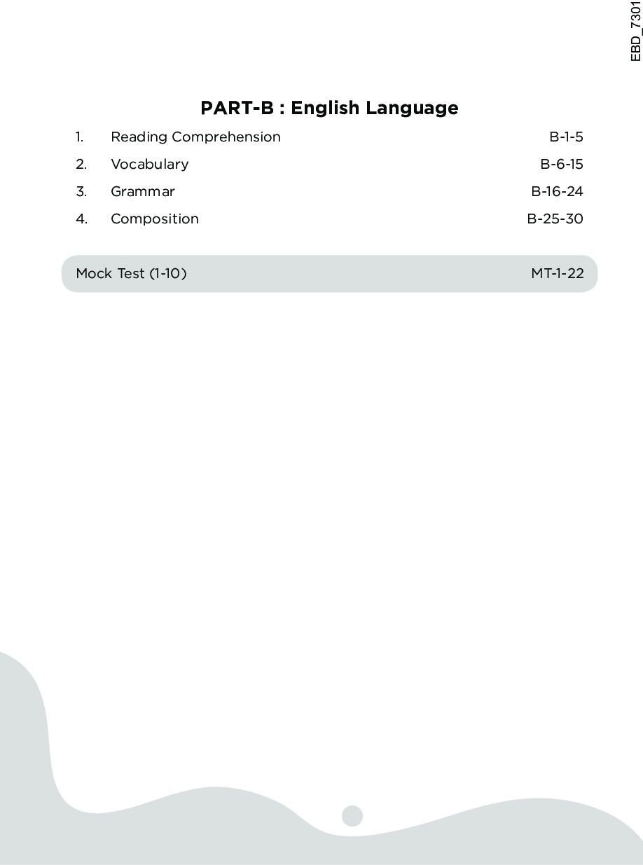 English & General Aptitude for Manipal Entrance Test (MET) with 4 Past Solved Papers & 10 Mock Tests - Page 5