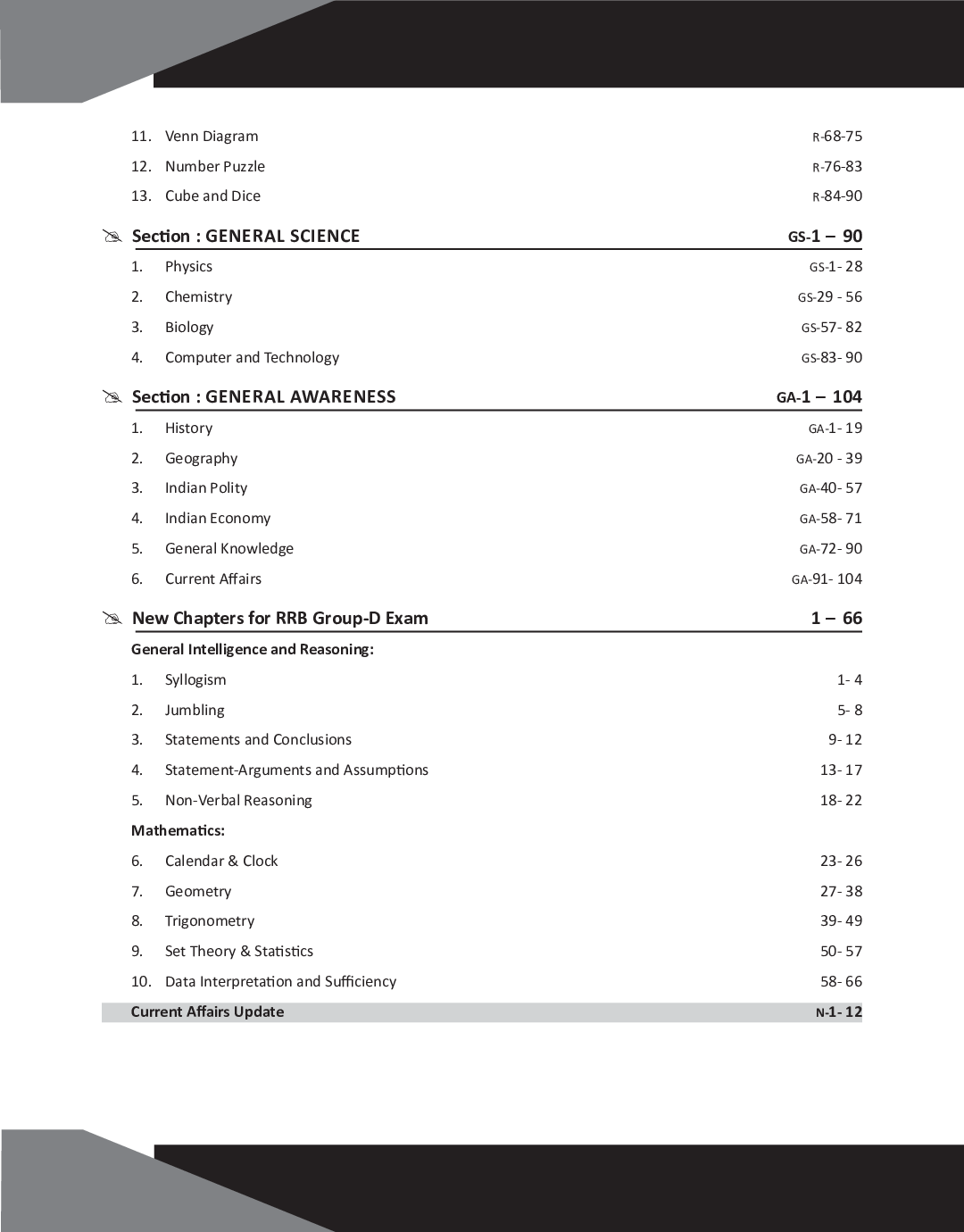 Complete Guide for RRB/ RRC Group D Level 1 Exam 3rd Edition - Page 5
