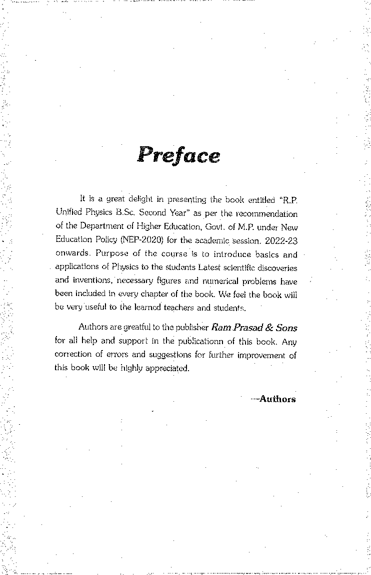 Physics (Waves And Optics Electricity Magnetism And Electromagnetic Theory) Second Year - Page 4