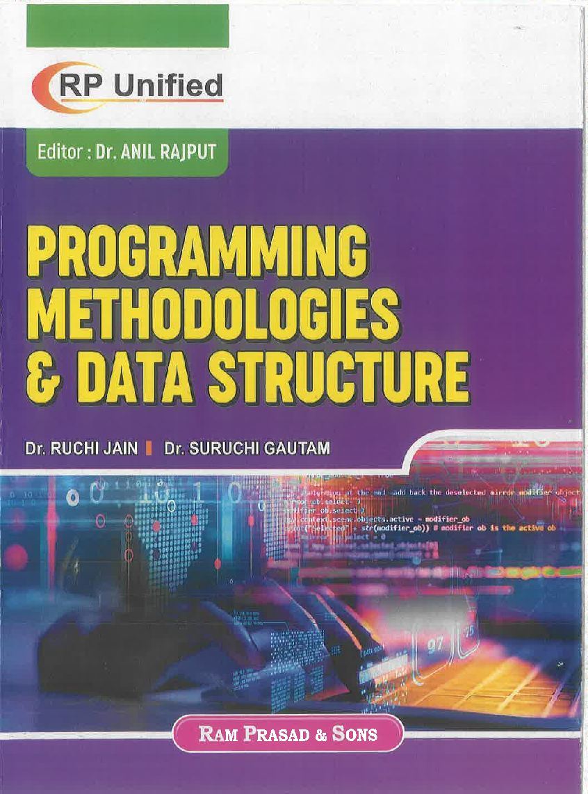 Download Programming Methodologies And Data Structure (1st Year) by ...