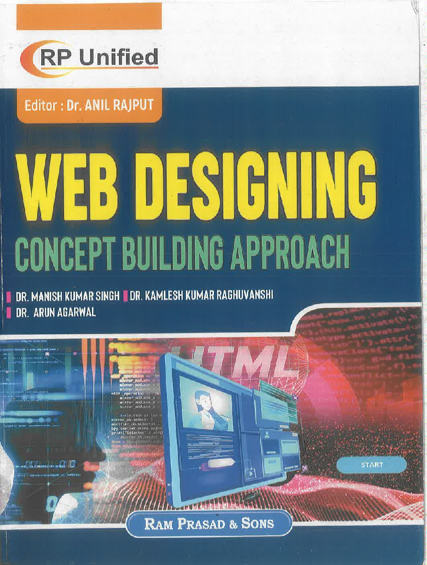 Web Desiging (Concept Building Approach) 1st Year - Page 1