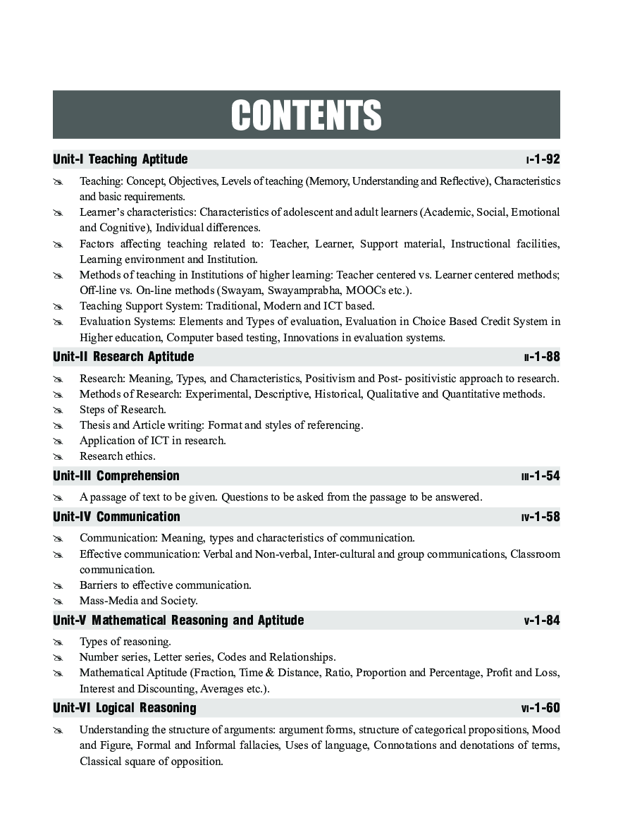 GO TO UGC NET Paper 1 Teaching & Research Aptitude Guide 2nd Edition - Page 3