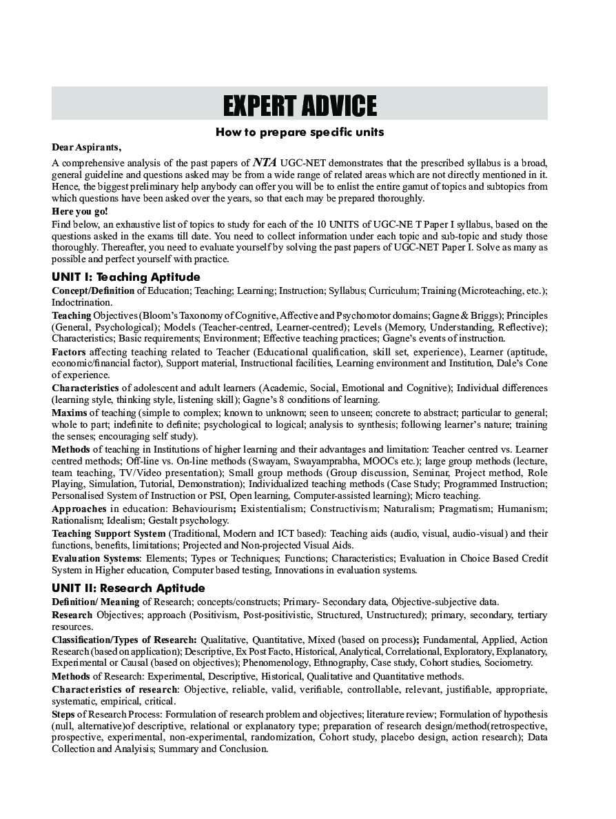 GO TO UGC NET Paper 1 Teaching & Research Aptitude Guide 2nd Edition - Page 5