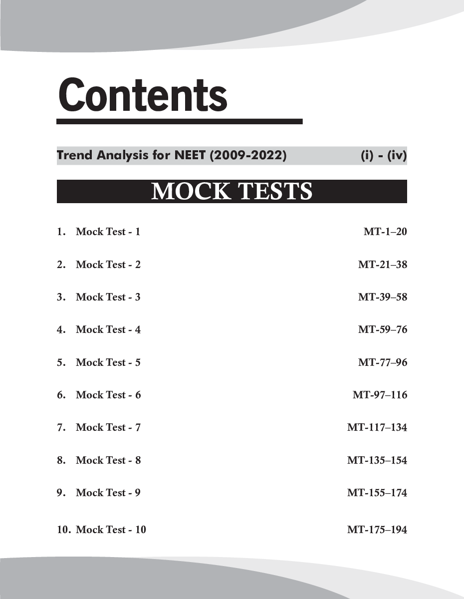 Super 10 Mock Tests for New Pattern NTA NEET (UG) 2023 - 7th Edition | Physics, Chemistry, Biology – PCB  - Page 4