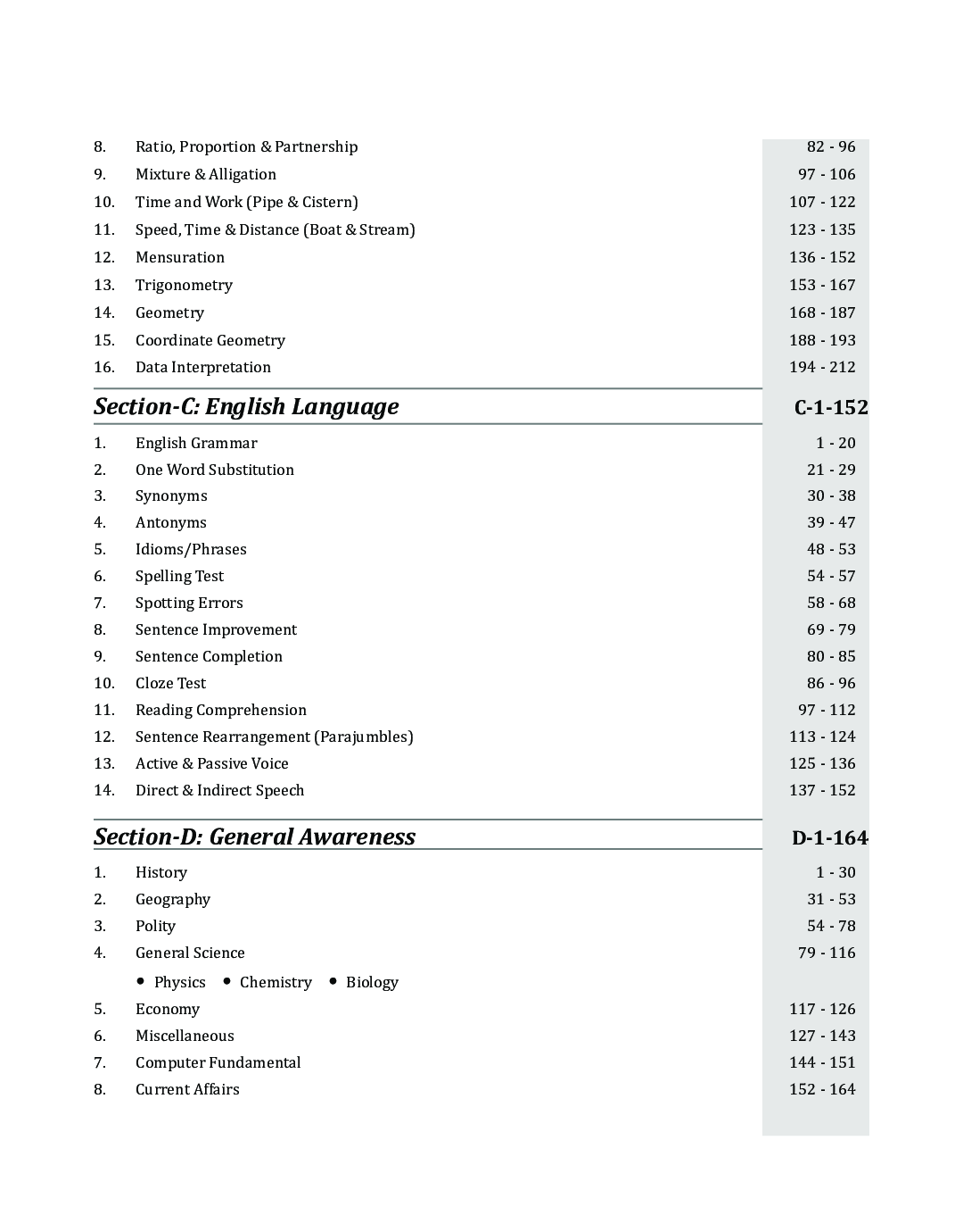 Ultimate Guide to SSC CGL - Combined Graduate Level - Tier I & Tier II (New Pattern) Exam with Previous Year Questions & 5 Online Practice Sets 8th Edition - Page 5