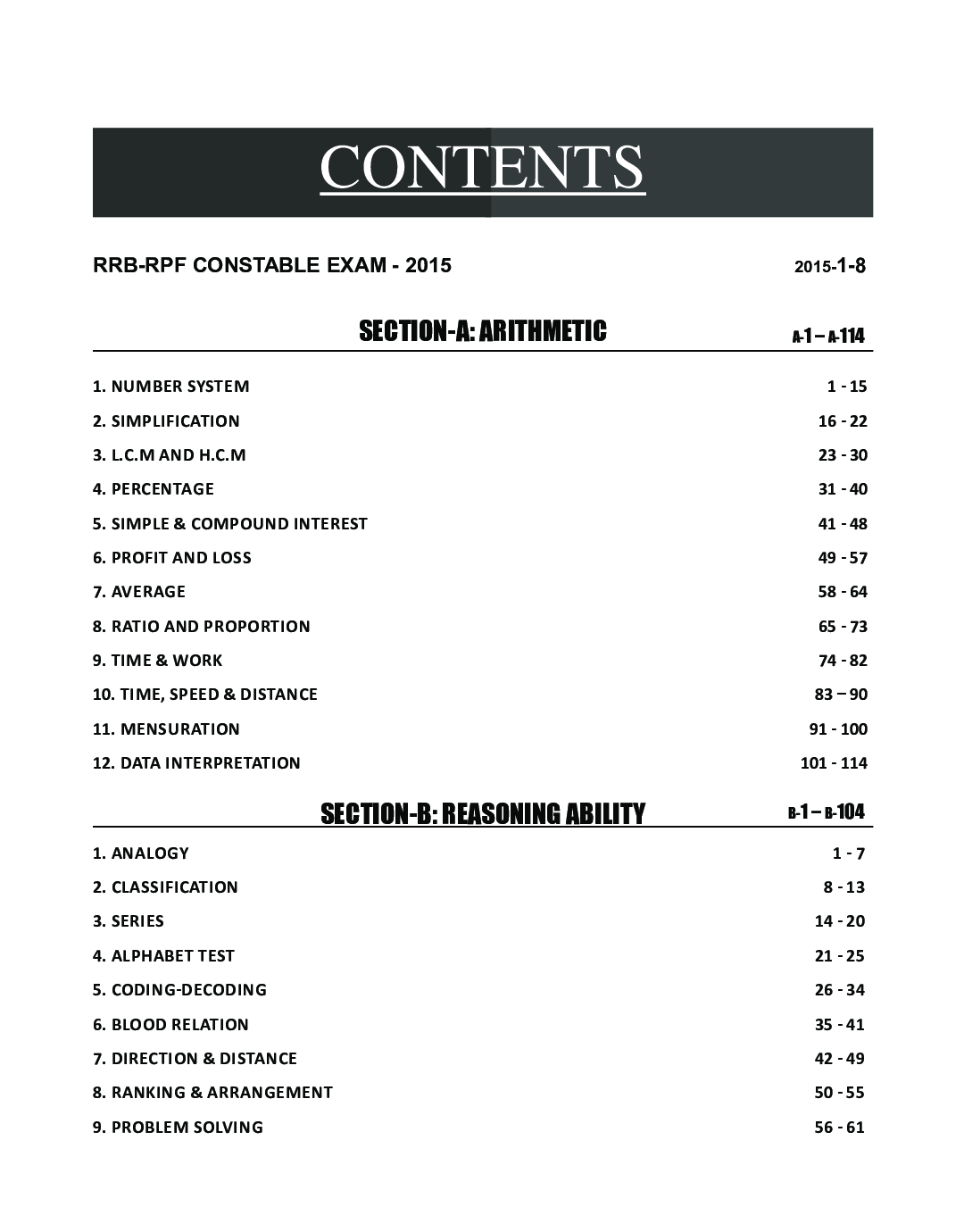 Guide to Indian Railways (RRB) RPF/ RPSF Constable & Sub-Inspector Exam 2018 - Page 3