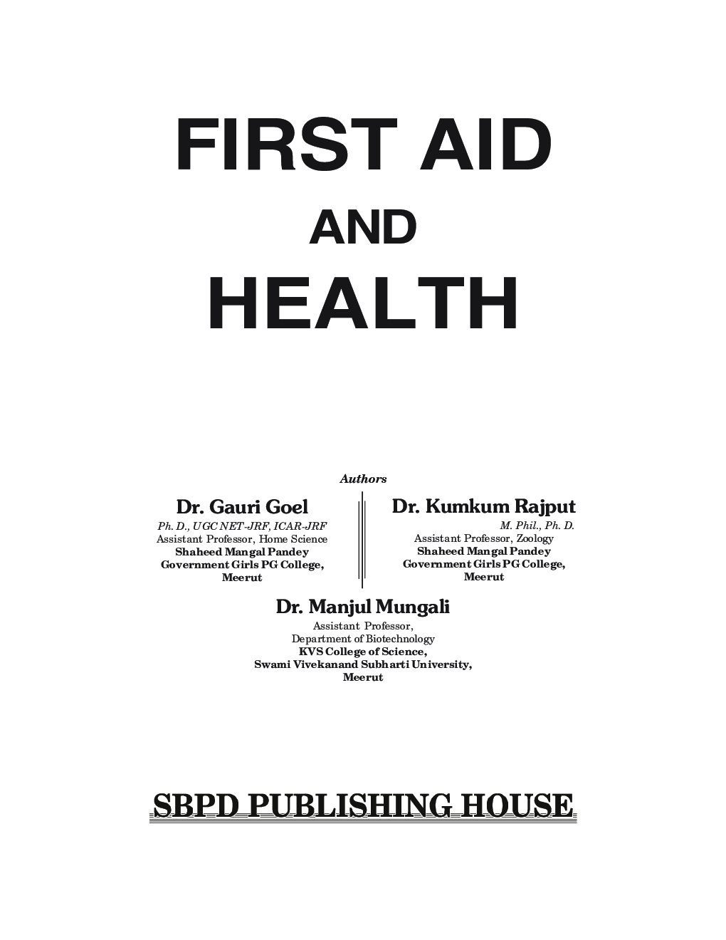 First Aid and Health 2nd Semester for Co- Curriculum Course Syllabus - Page 3