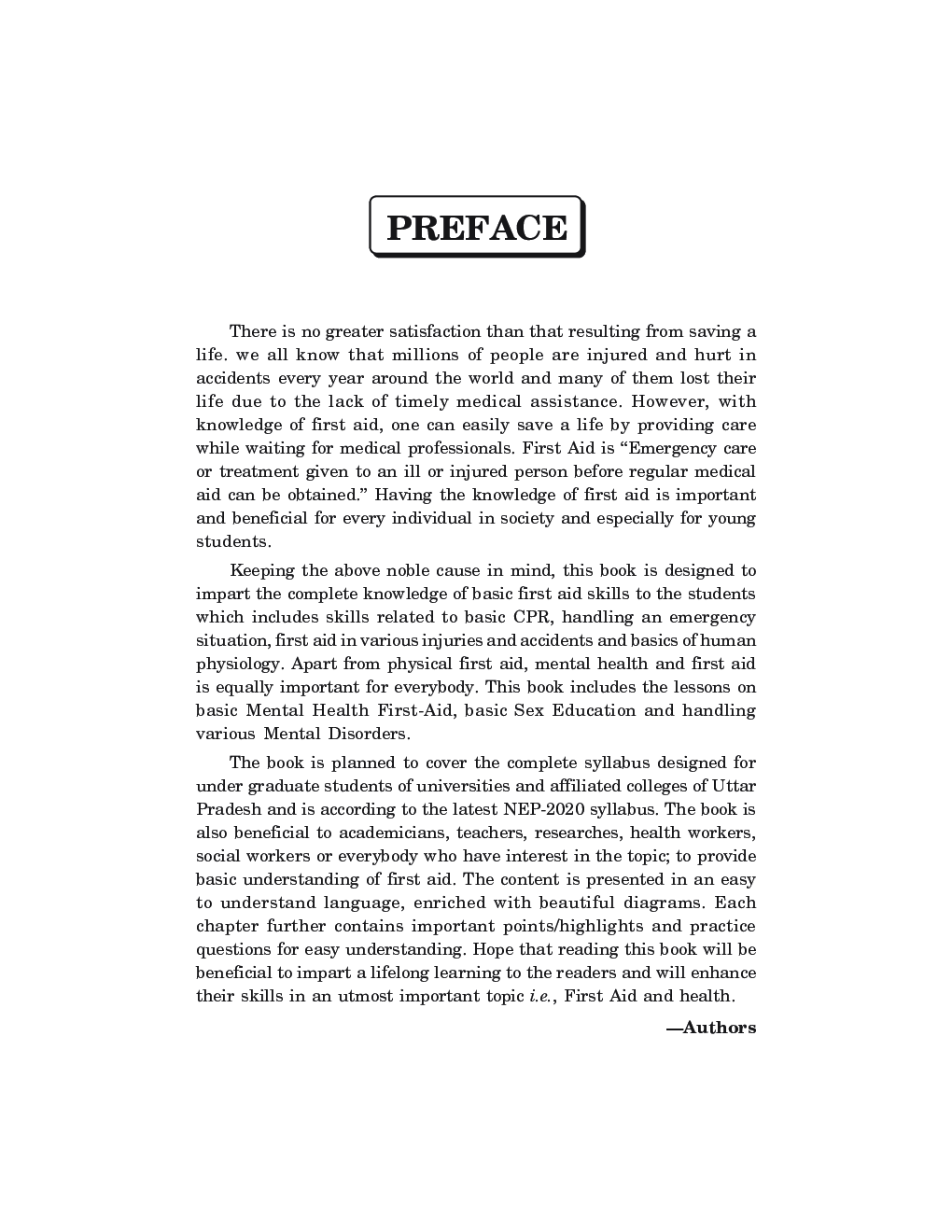 First Aid and Health 2nd Semester for Co- Curriculum Course Syllabus - Page 5