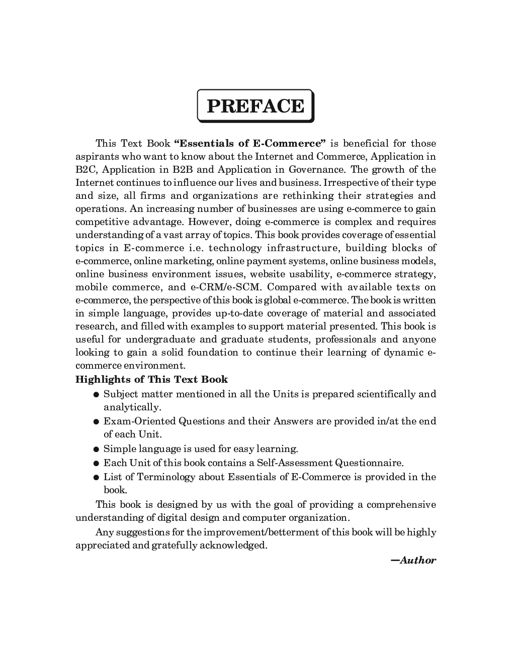 Essentials of E-Commerce B.Com 2nd Semester Syllabus Prescribed - Page 5