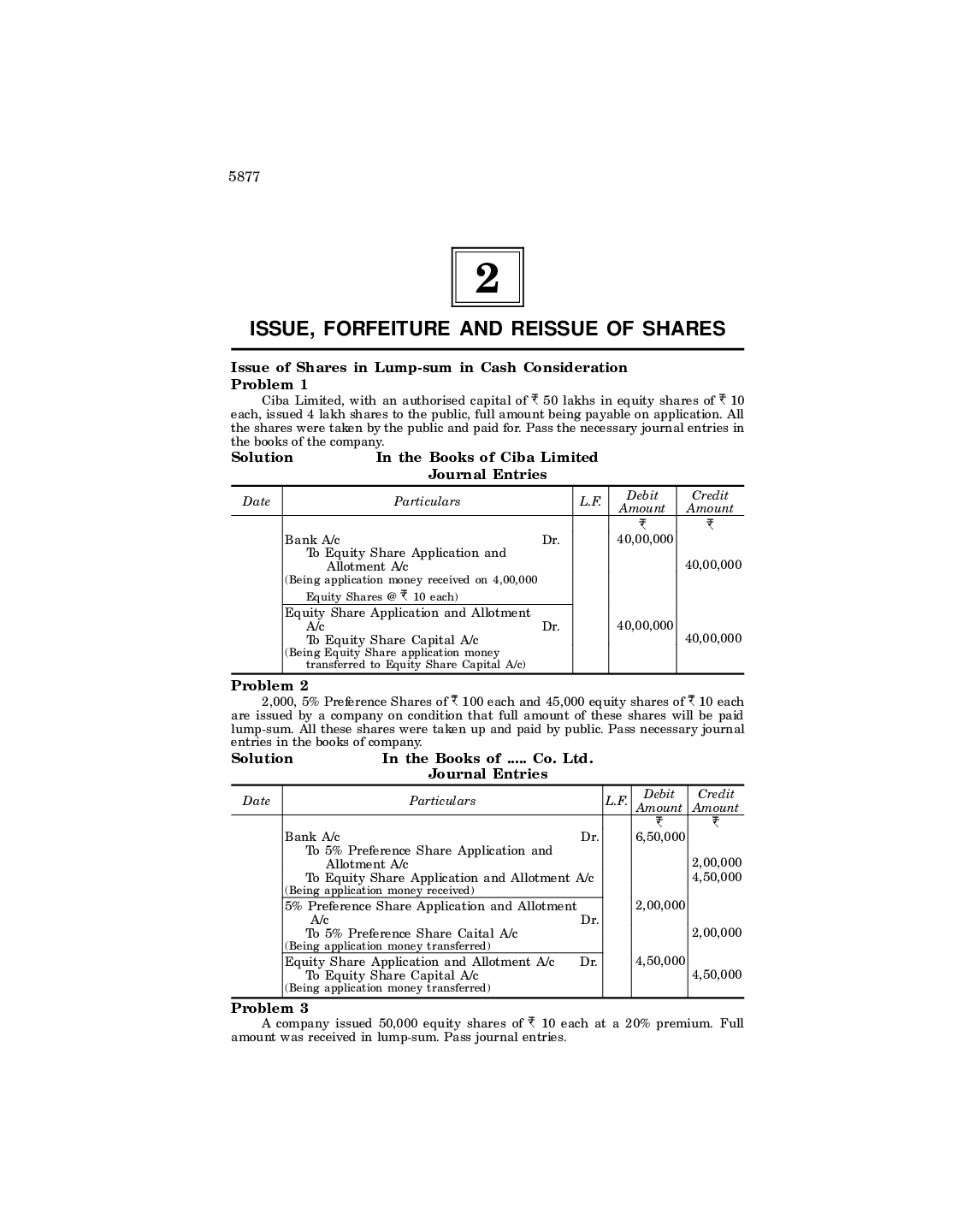 Solutions to PRACTICAL PROBLEMS In ACCOUNTANCY In CORPORATE ACCOUNTING - Page 4