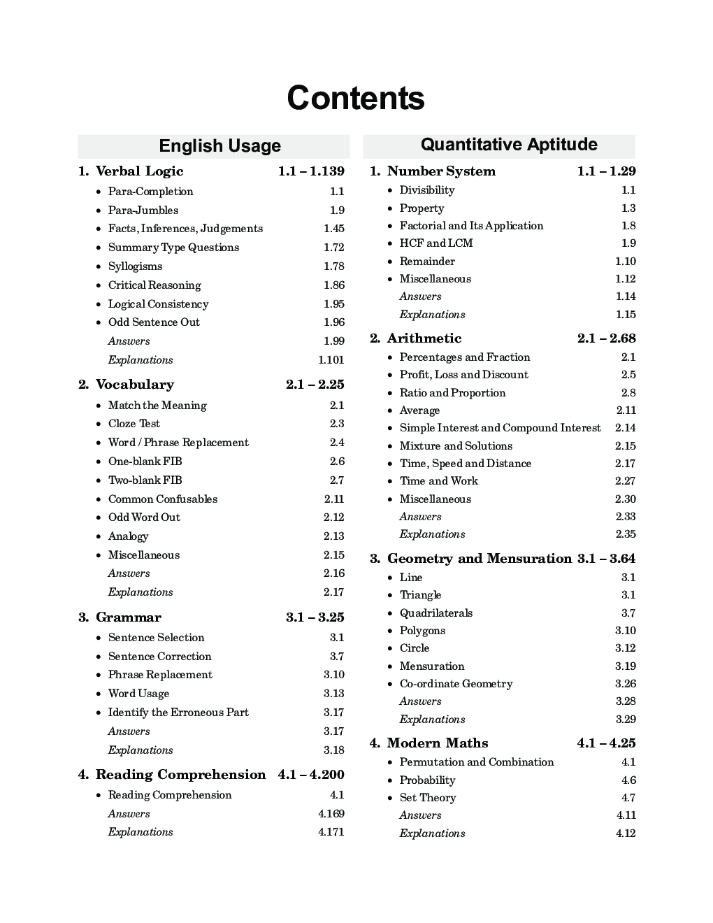 CAT 33 Years Topic-wise & Year-wise Solved Papers 1990-2022 - Page 4