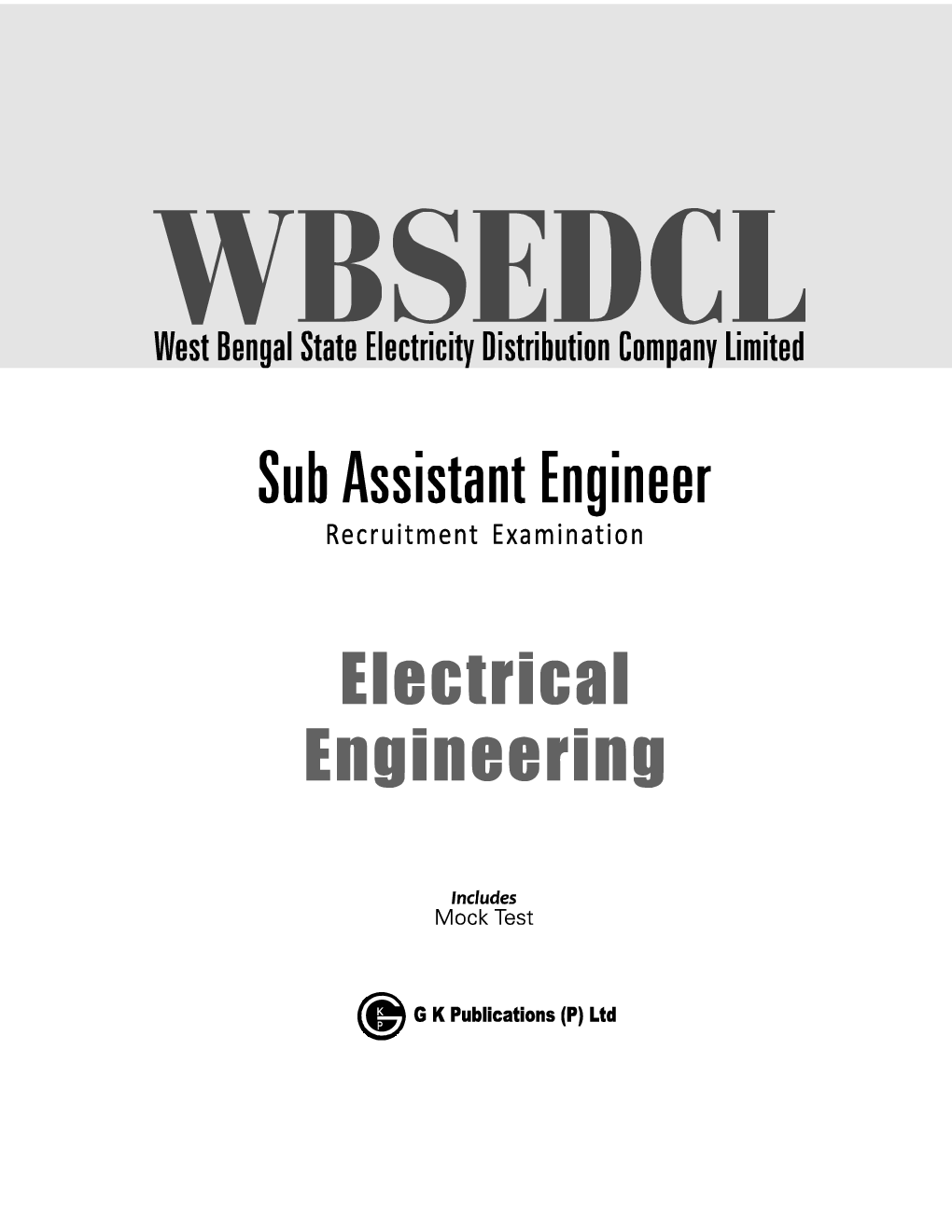 WBSEDCL Sub-Assistant Engineer - Electrical Engineering 2023-24 - Page 2