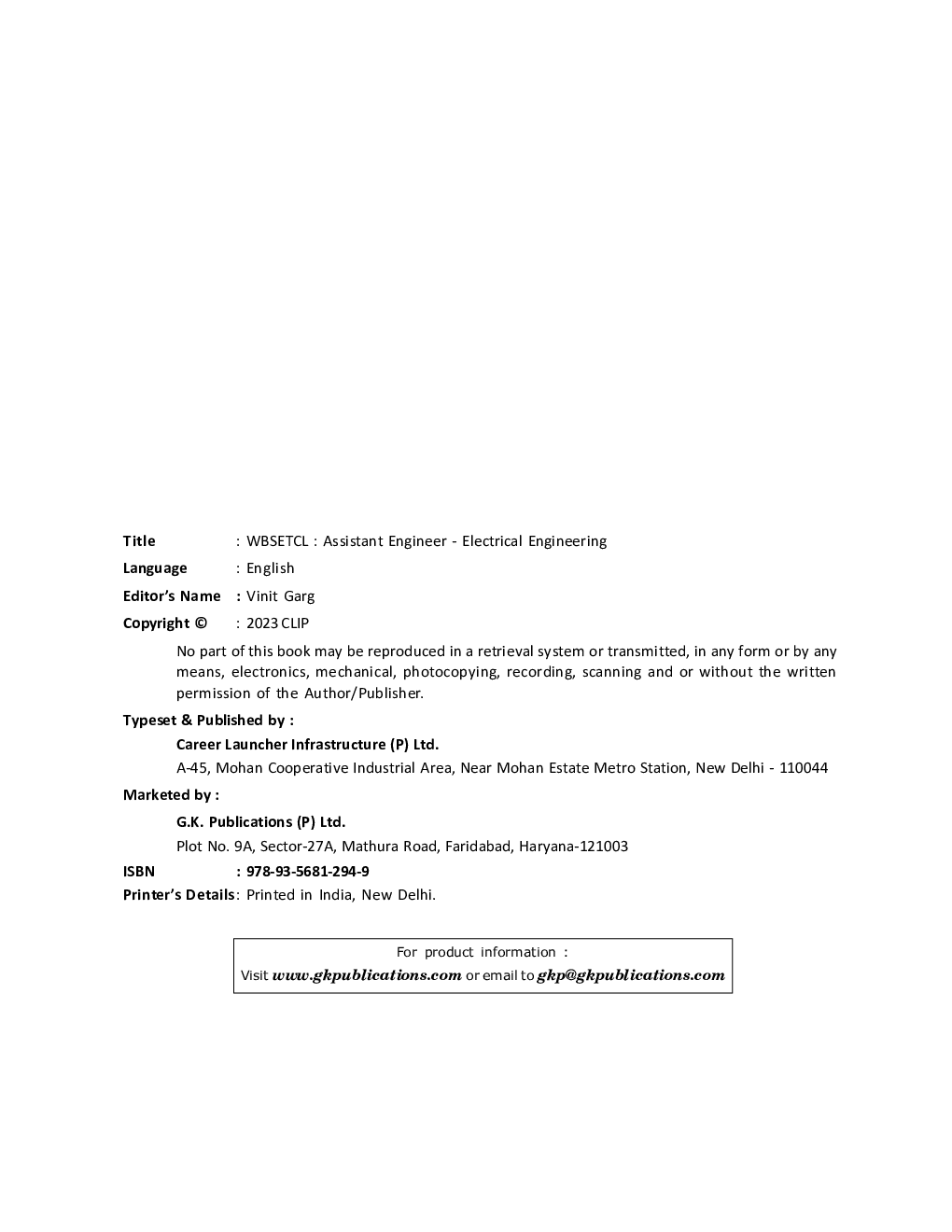 WBSETCL Assistant Engineer - Electrical Engineering 2023-24 - Page 5