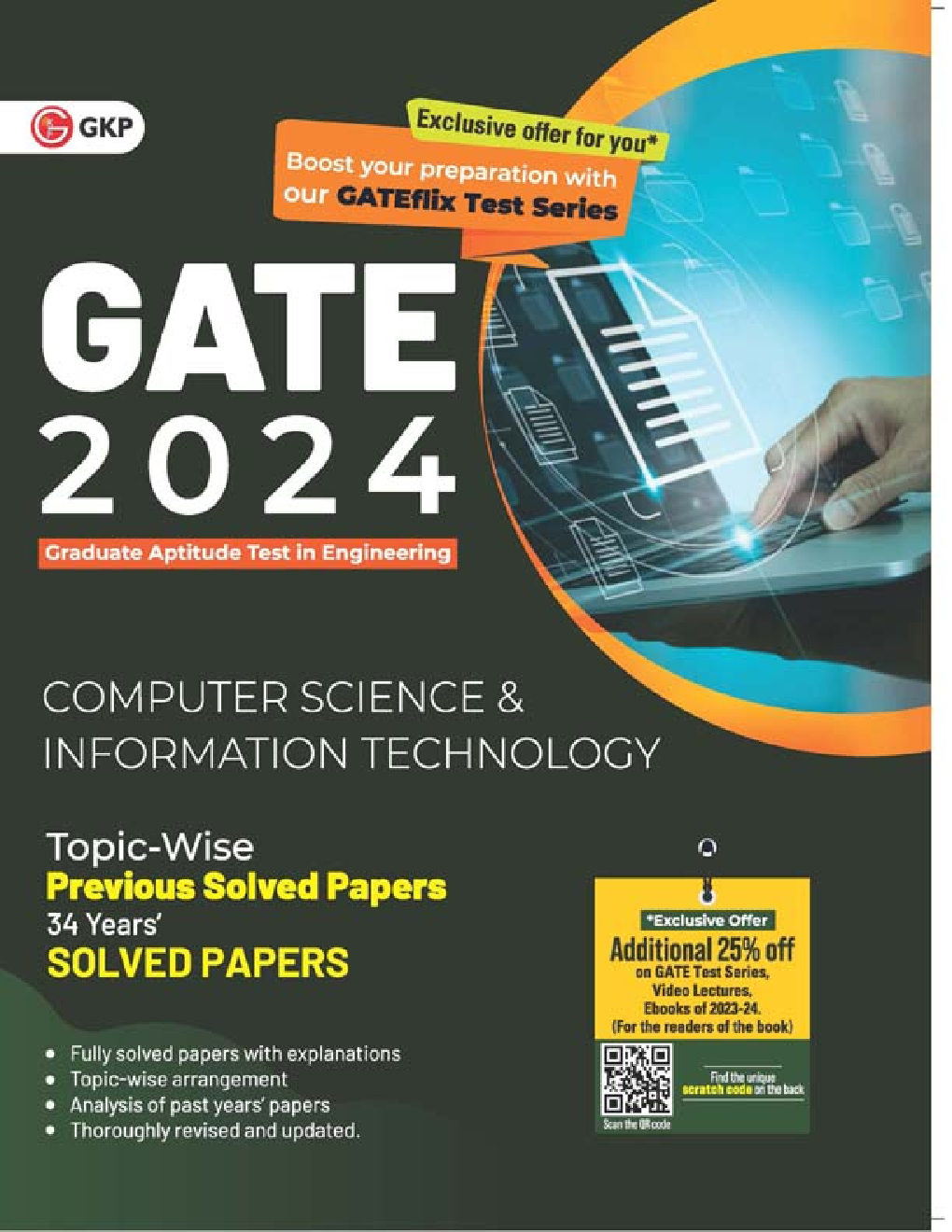 GATE 2024 Computer Science and Information Technology - 34 Years Topic wise Previous Solved Papers - Page 1