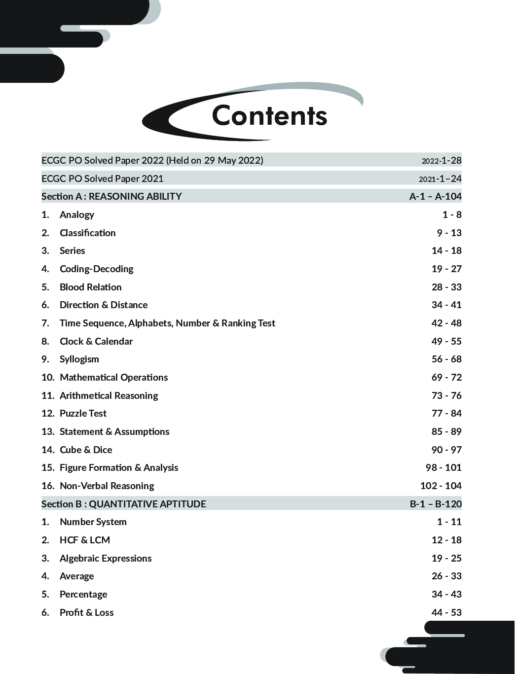 GoTo Guide for ECGC Probationary Officers (PO) Objective & Descriptive Recruitment Exams 2nd Edition | Also useful for Specialist Officer | Previous Year Solved Papers - Page 4