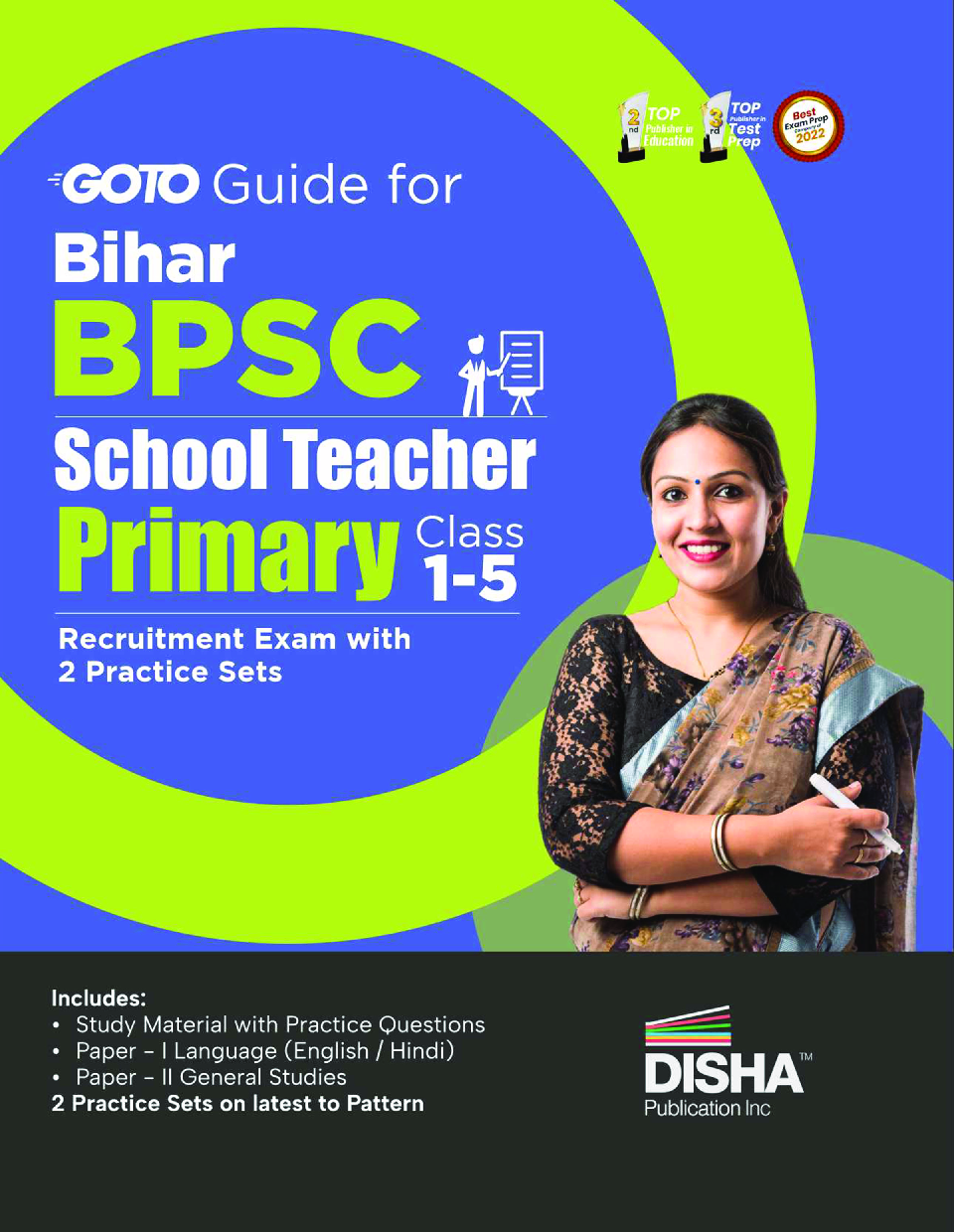 GoTo Guide for Bihar BPSC School Teacher Primary Recruitment Exam 2 Practice Sets  - Page 1