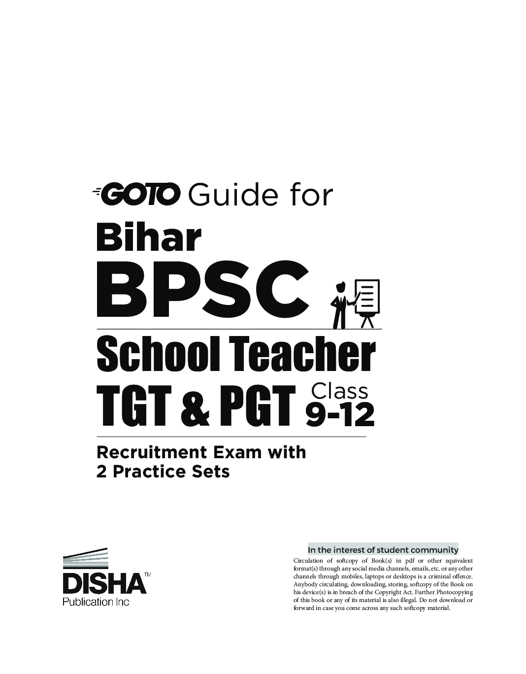 GoTo Guide for Bihar BPSC School Teacher TGT & PGT Recruitment Exam 2 Practice Sets  - Page 2