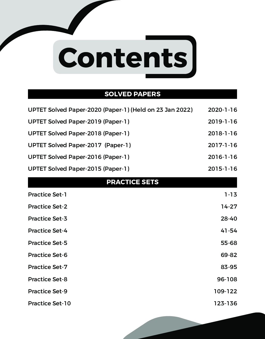6 Solved Papers (2015 - 2022) & 10 Practice Sets for UPTET Paper 1 (Class 1 - 5 Teachers) 2nd Edition - Page 4