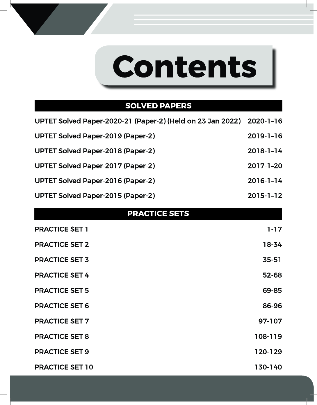 6 Solved Papers (2015 - 2022) & 10 Practice Sets for UPTET Paper 2 Social Studies/Science  (Class 6 - 8 Teachers) 2nd Edition - Page 4